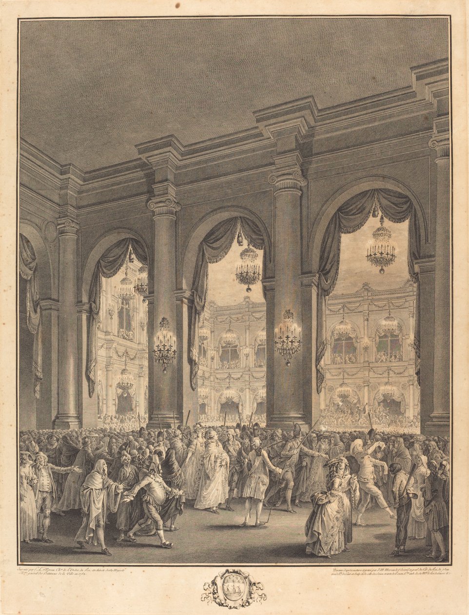 Maskebolden af Jean Michel Moreau