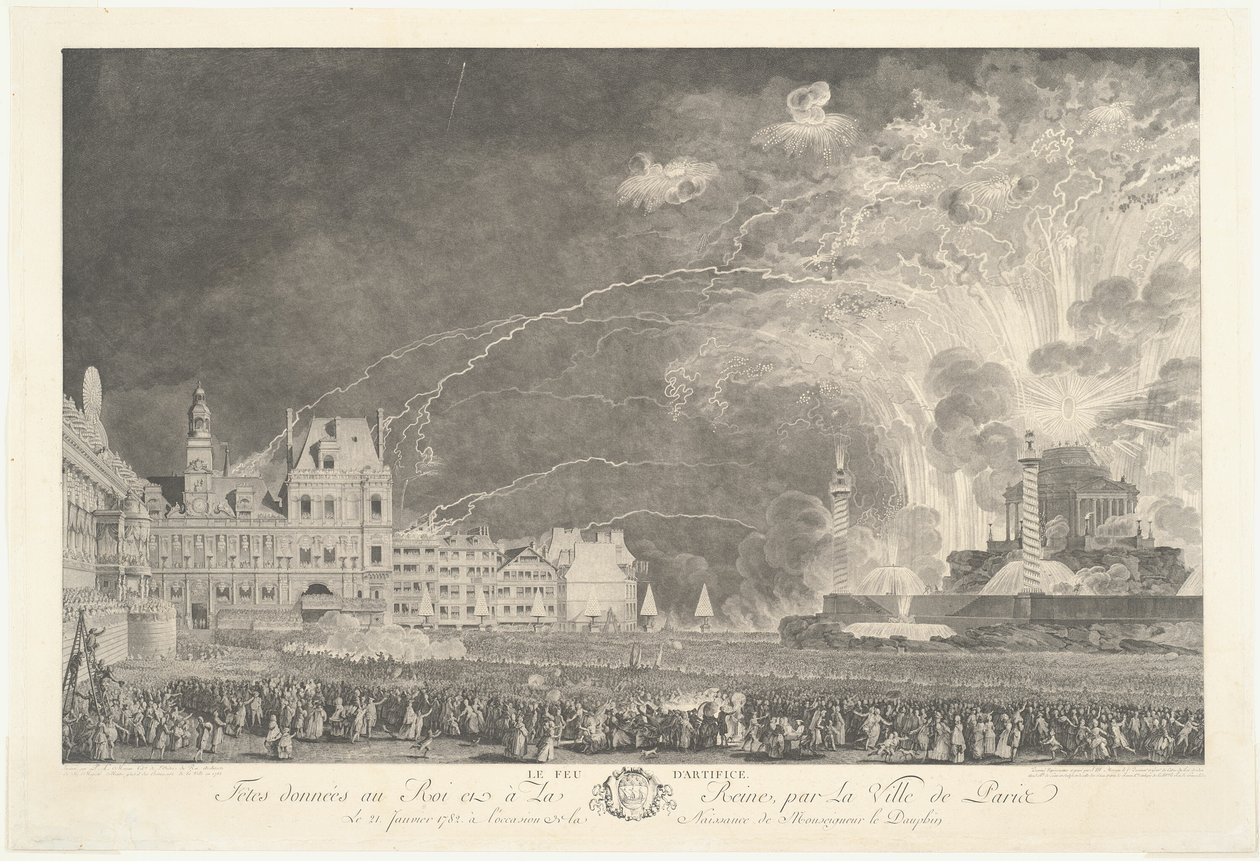 Fyrværkeriet af Jean Michel Moreau