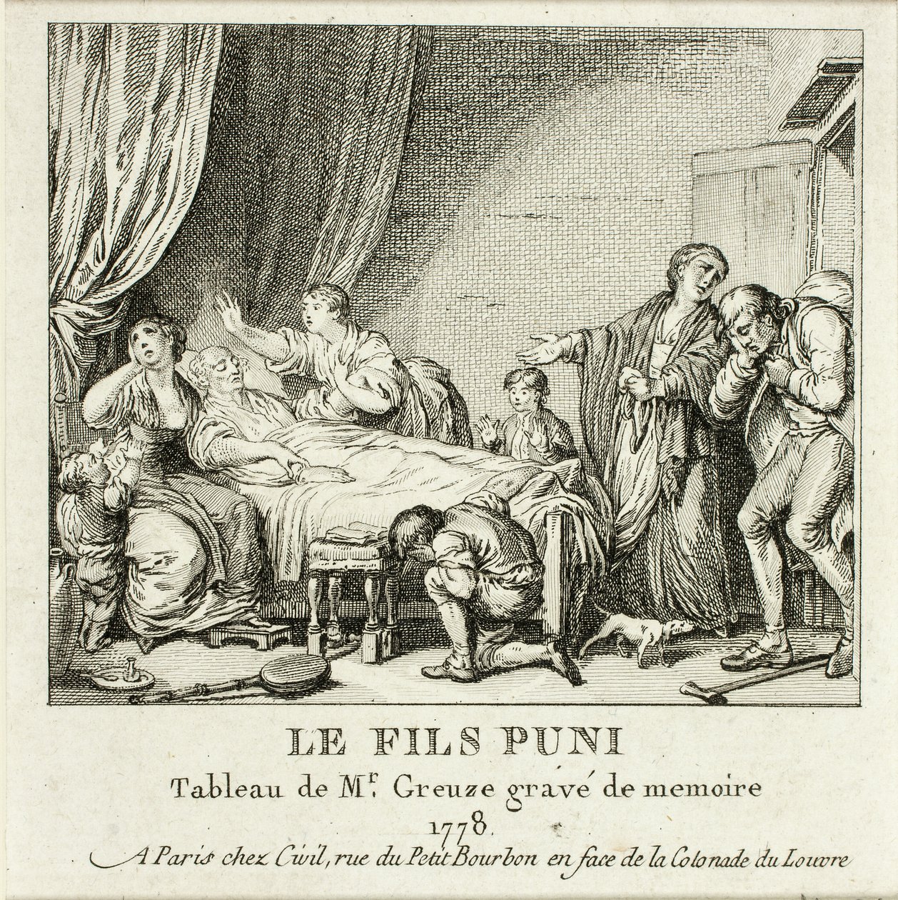 Den straffede søn af Jean Michel Moreau