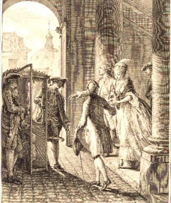 Forholdsreglerne af Jean Michel the Younger (after) Moreau