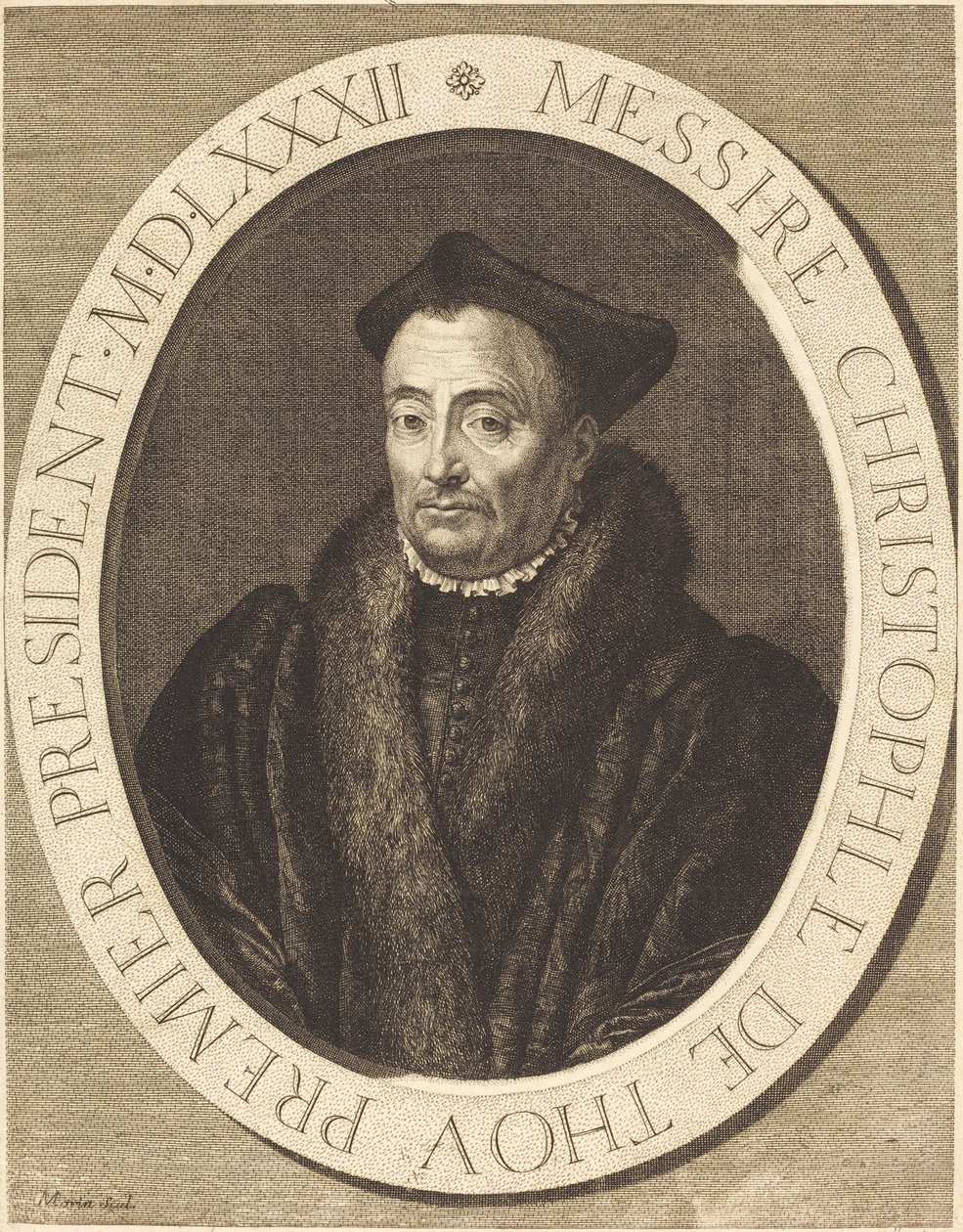 Christopher de Thou af Jean Morin