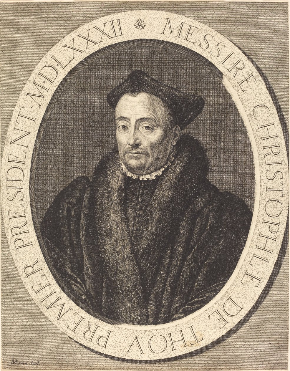 Christopher de Thou af Jean Morin