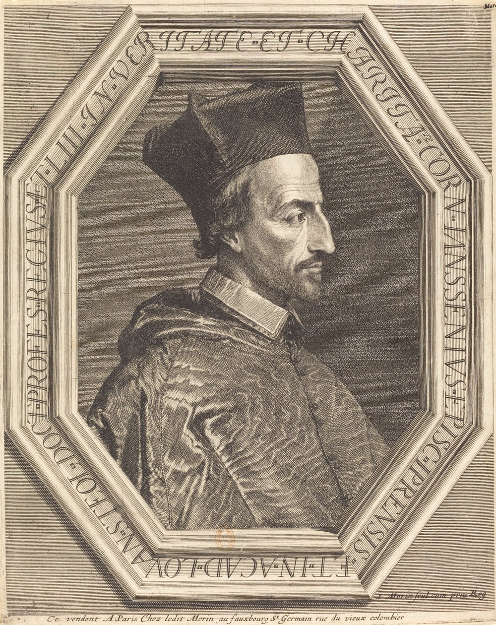 Corneille Jansenius, biskop af Ypres af Jean Morin