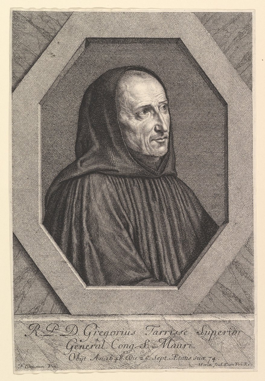 Dom Gregoire Tarrisse, overordnet general for Saint-Maur-kongregationen. af Jean Morin