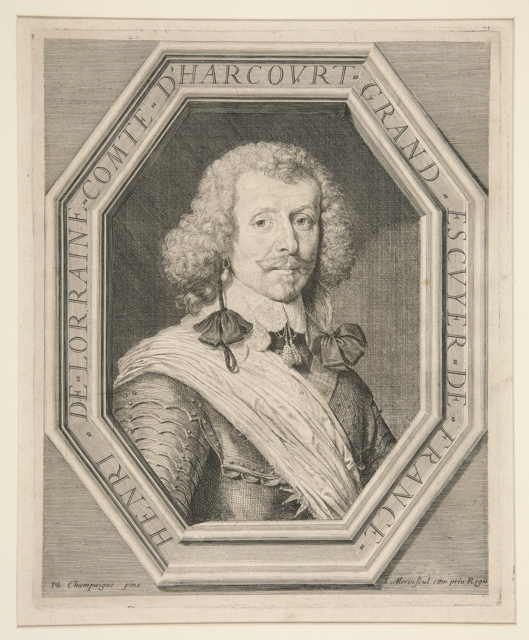 Henri de Lorraine, greve af Harcourt, kaldet Cadet la Perle (1601-1666) af Jean Morin