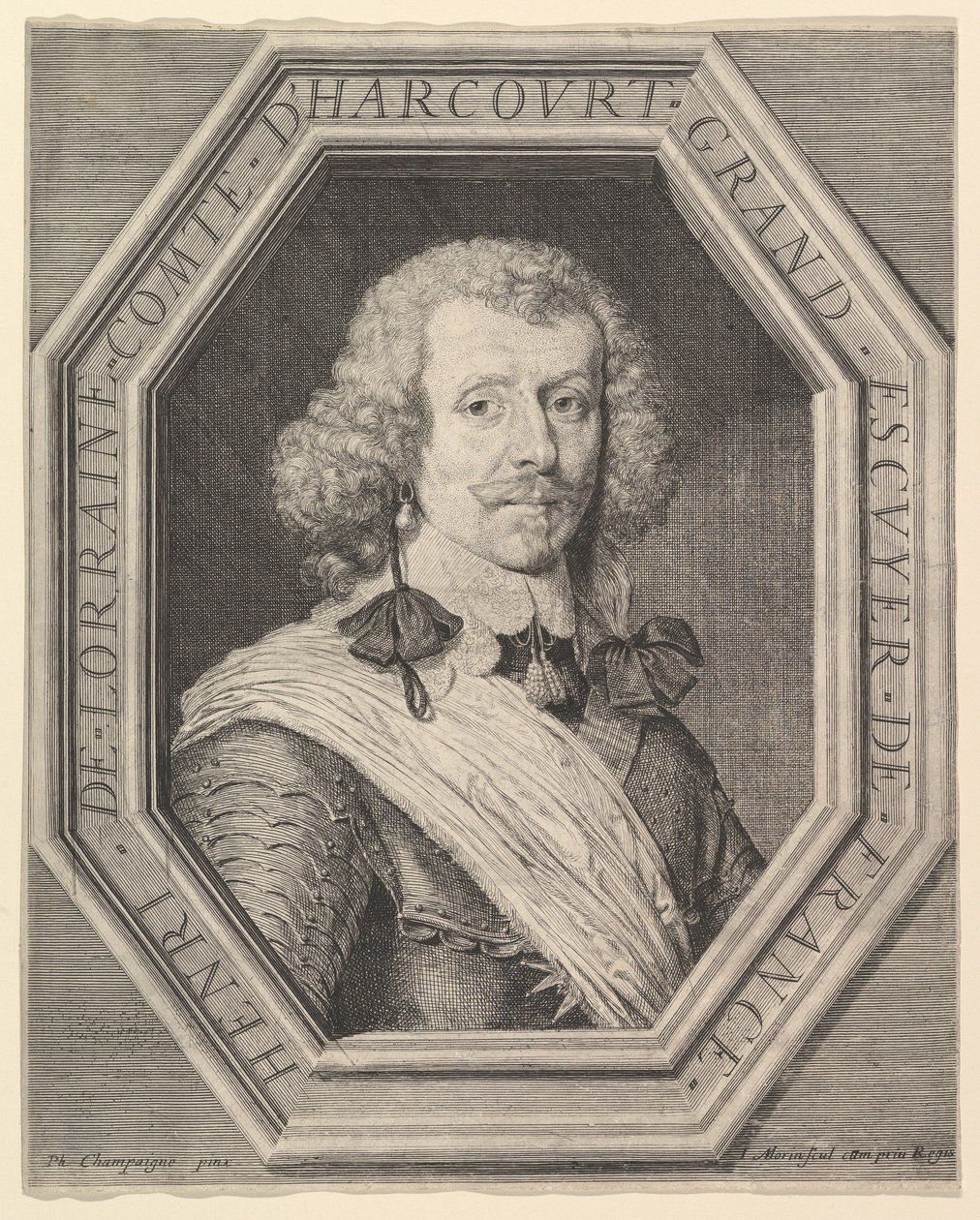 Henrik af Lorraine, greve af Harcourt. af Jean Morin
