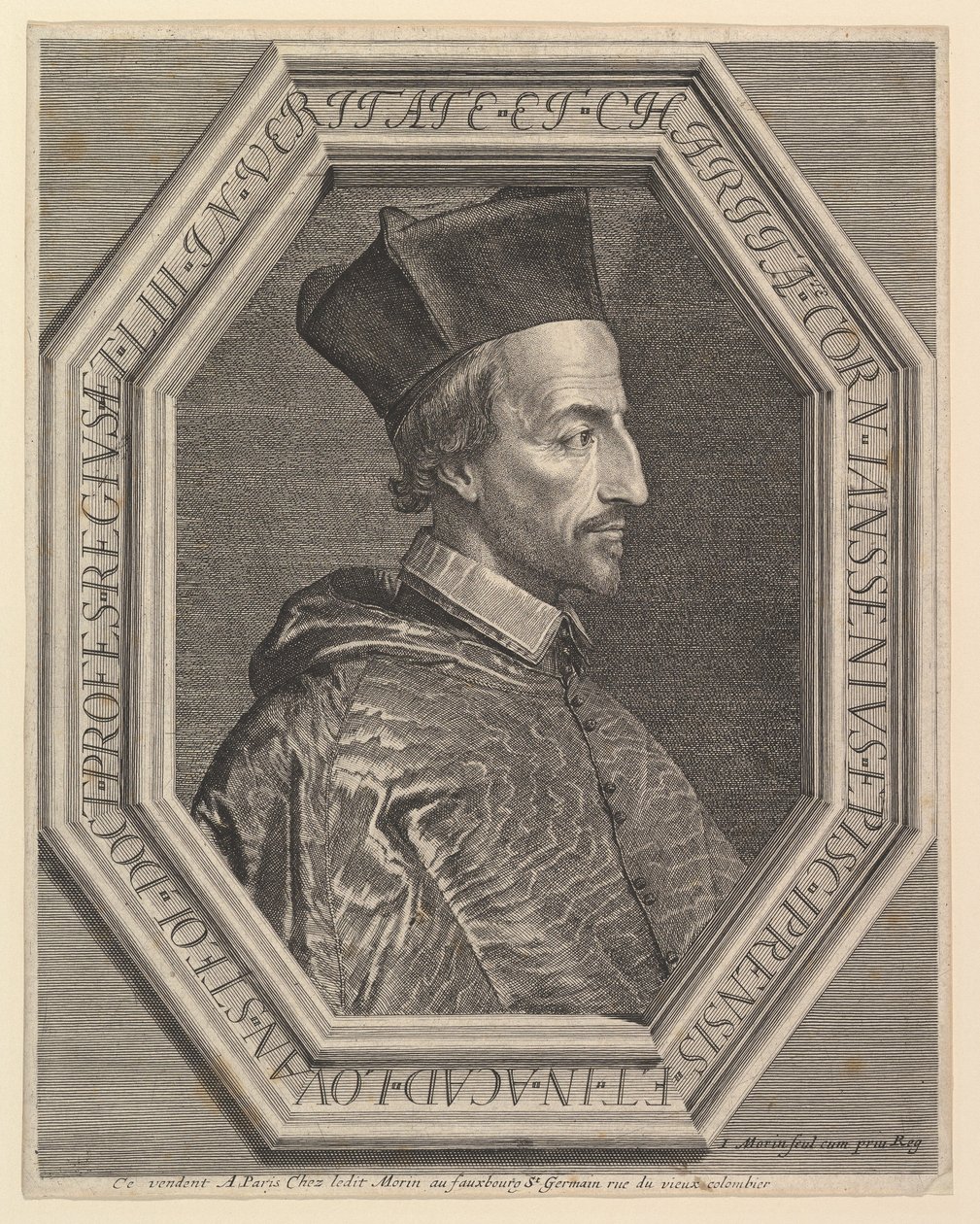 Jansenius, biskop af Ypres af Jean Morin