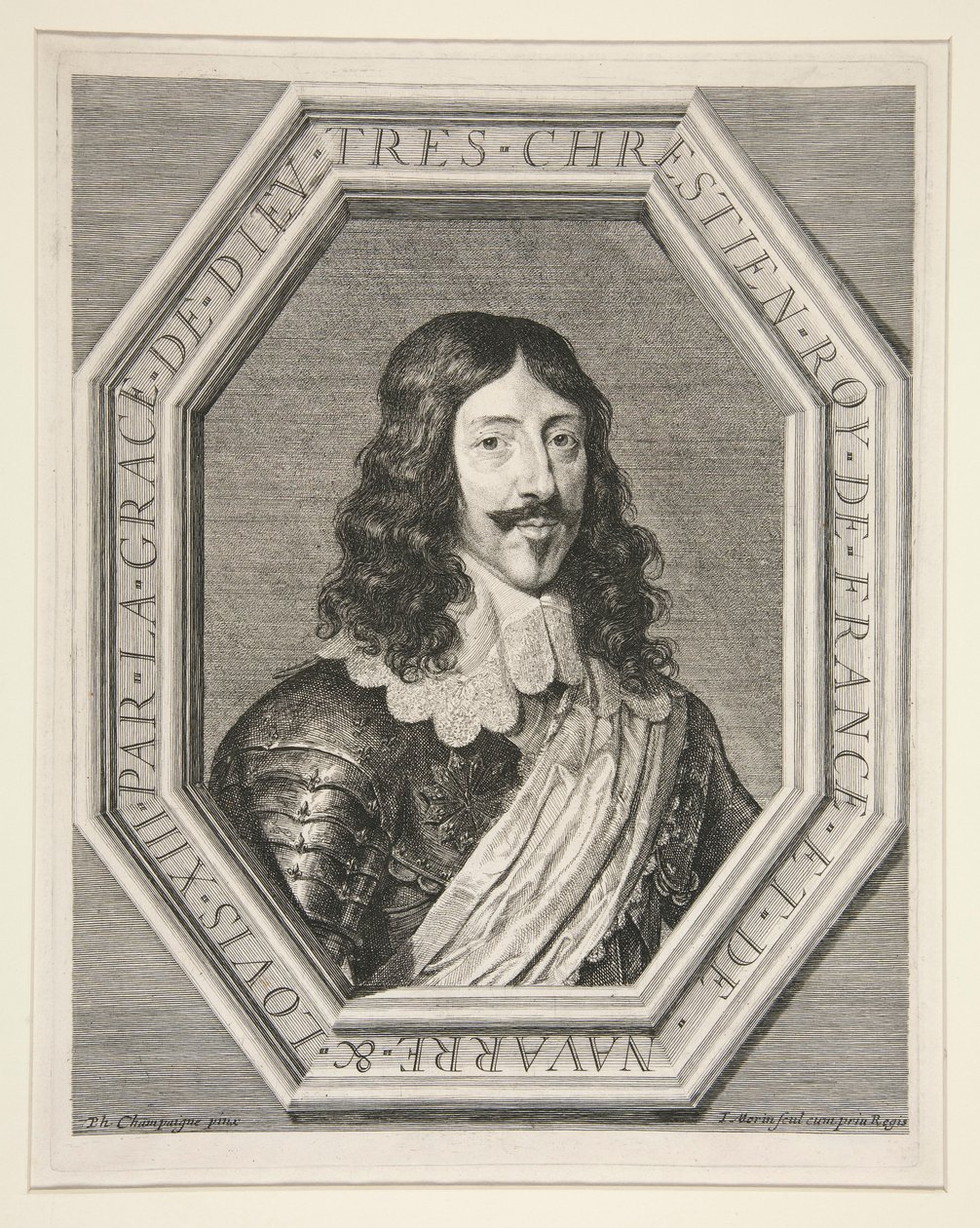 Ludvig XIII, konge af Frankrig (1601-1643) af Jean Morin