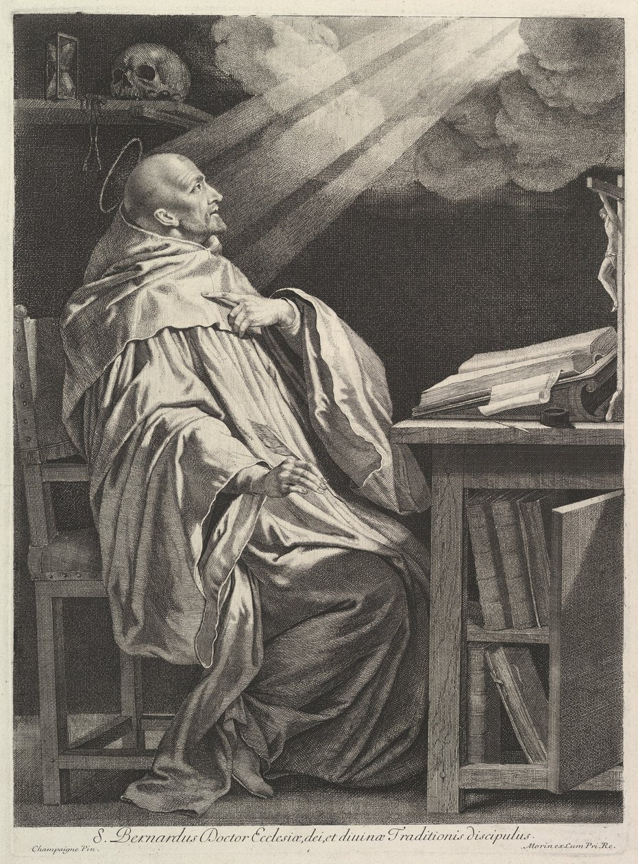 Sankt Bernhard af Clairvaux. af Jean Morin