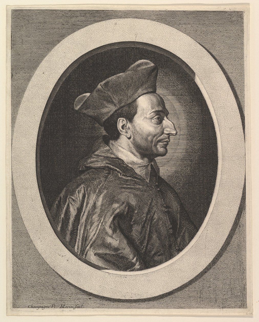 Saint Charles-Borromeo, kardinal og ærkebiskop af Milano. af Jean Morin