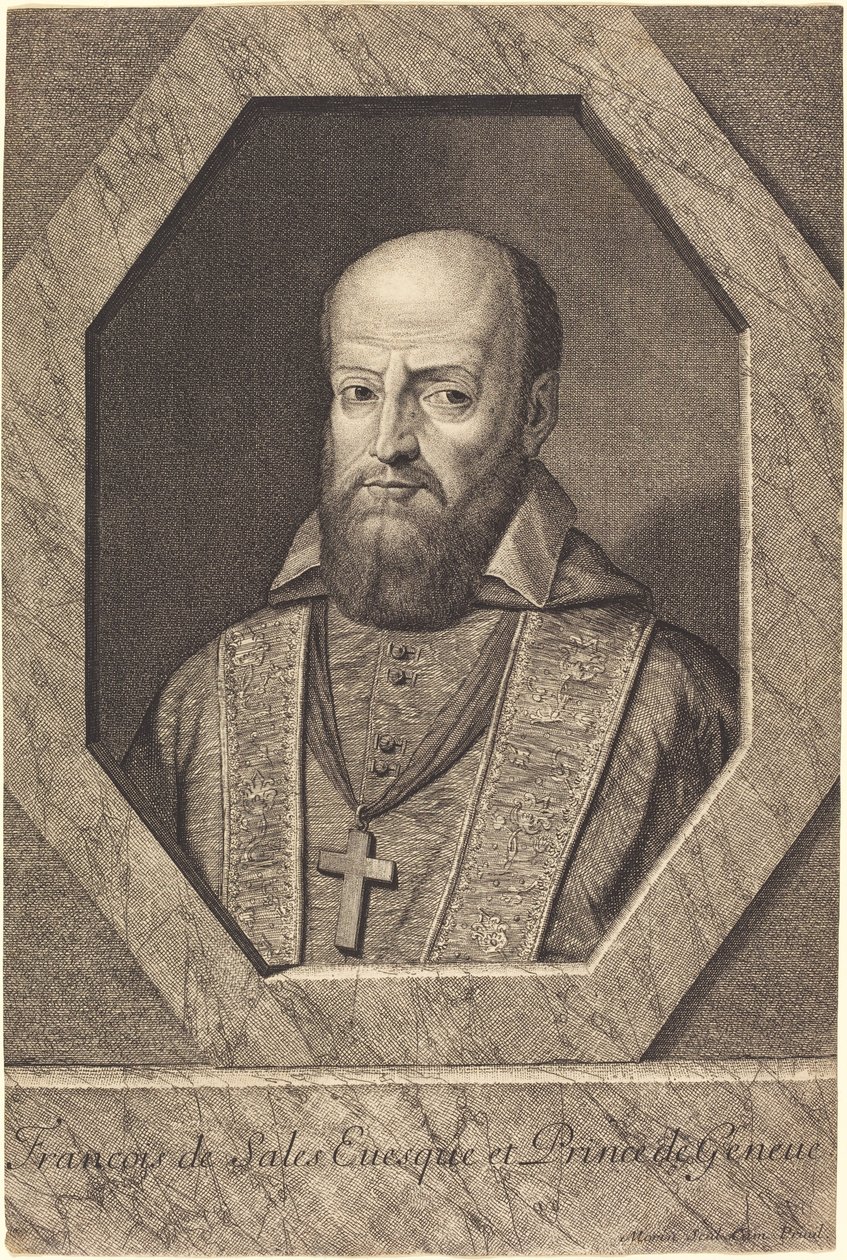 Saint Francis de Sales af Jean Morin