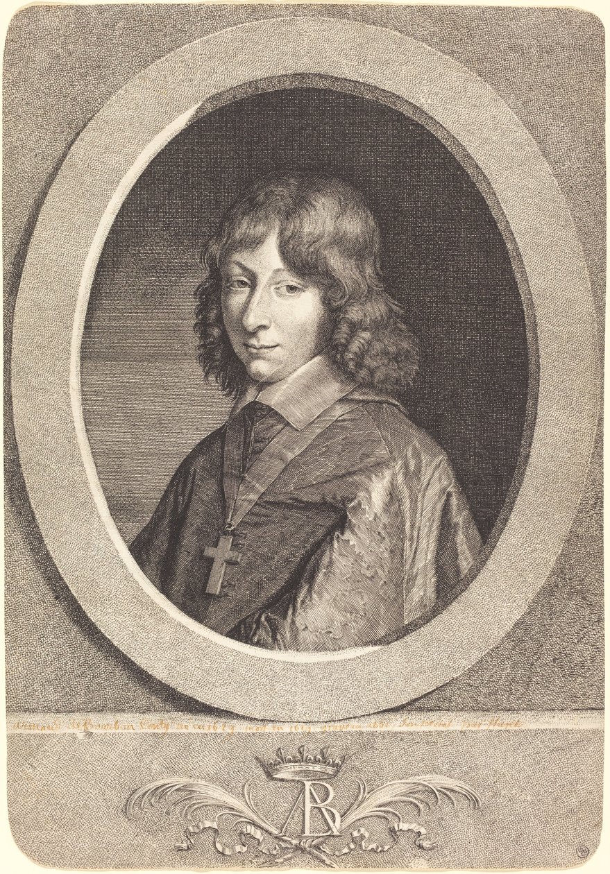 Armand de Bourbon-Conti af Jean Morin after Justus van Verus