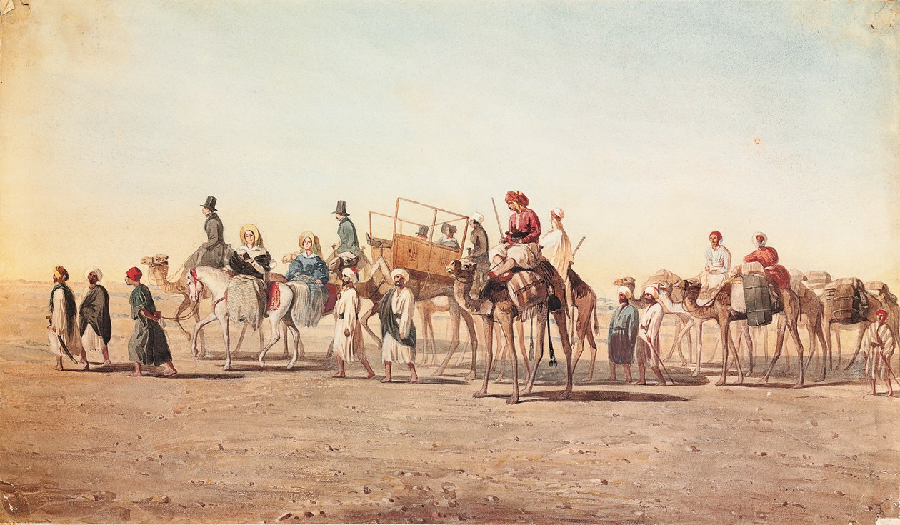 Vores campingvogn i ørkenen af Jean Nicolas Henri de Chacaton
