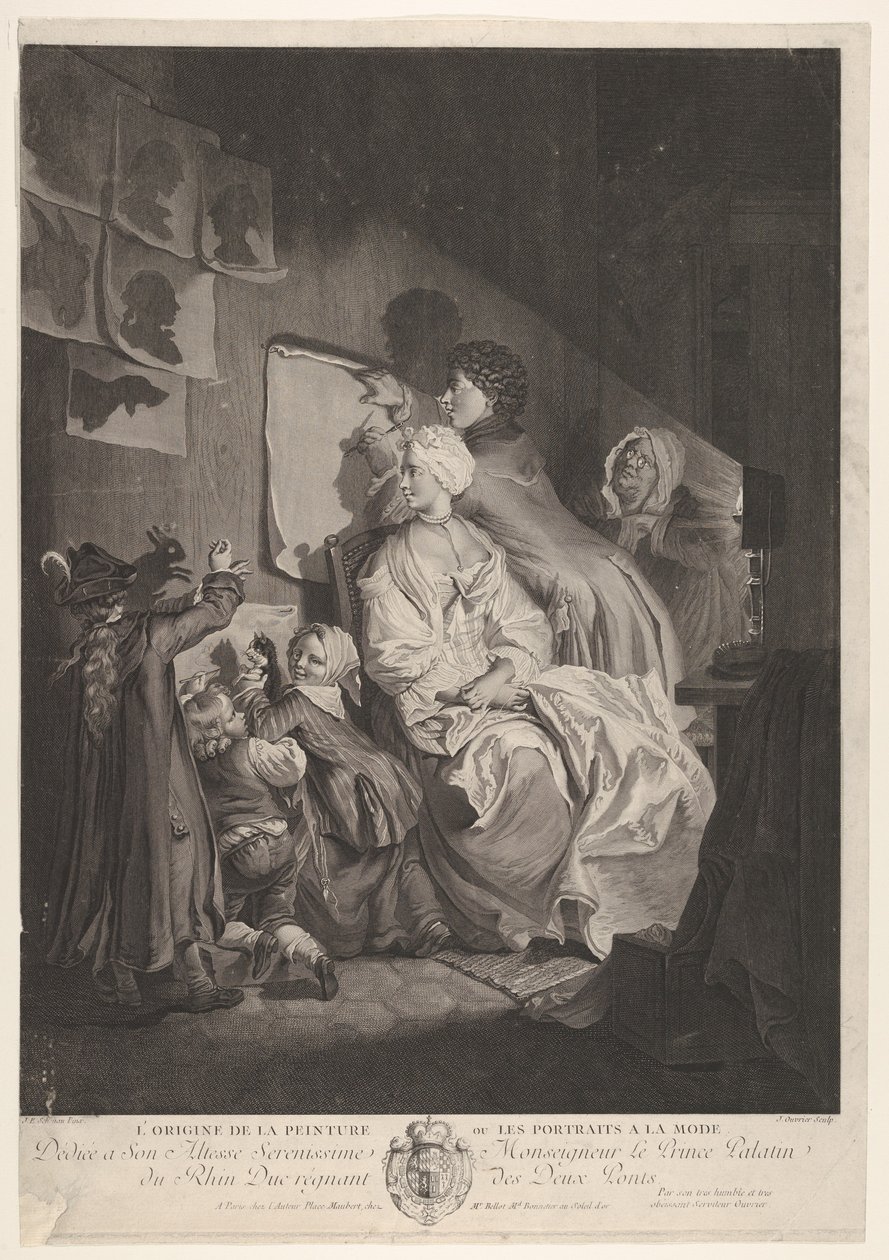 Maleriets oprindelse. af Jean Ouvrier