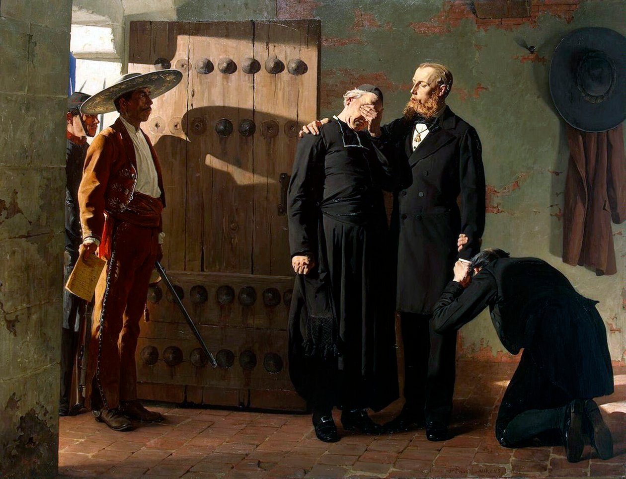 Kejser Maximilian af Mexico før henrettelsen