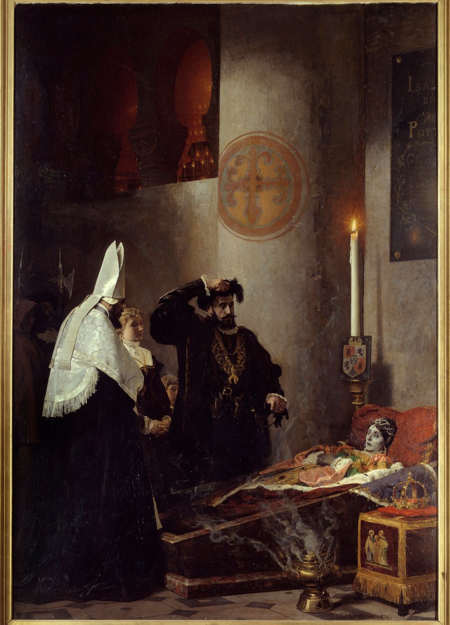 Francois Borgia (Saint Francis Borgia) af Jean Paul Laurens