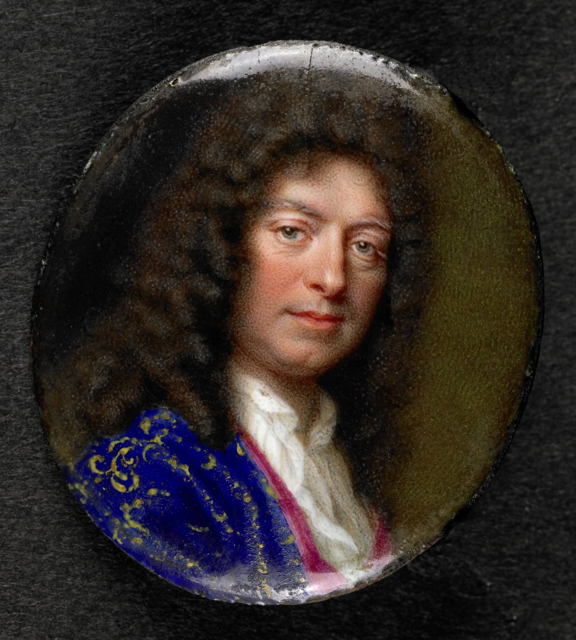 Portræt af en mand af Jean Petitot (le vieux) (attributed to)