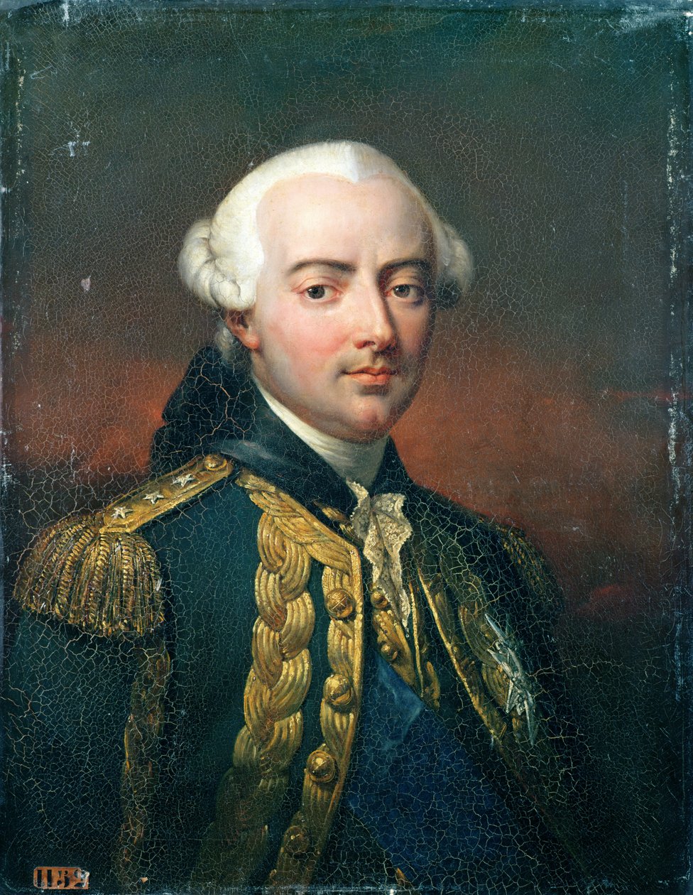 Portræt af Charles Henri (1729-94), greve af Estaing af Jean Pierre Franque