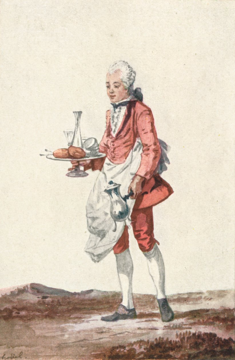 La Bouquetiere Garcon Cafetiere, c1700-tallet, 1903 af Jean Pierre Houel