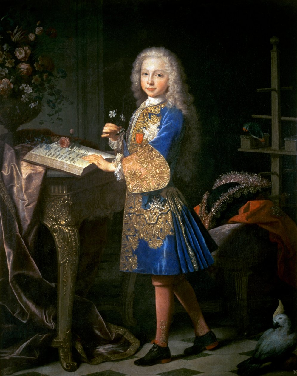 Portræt af Charles af Bourbon af Jean Ranc