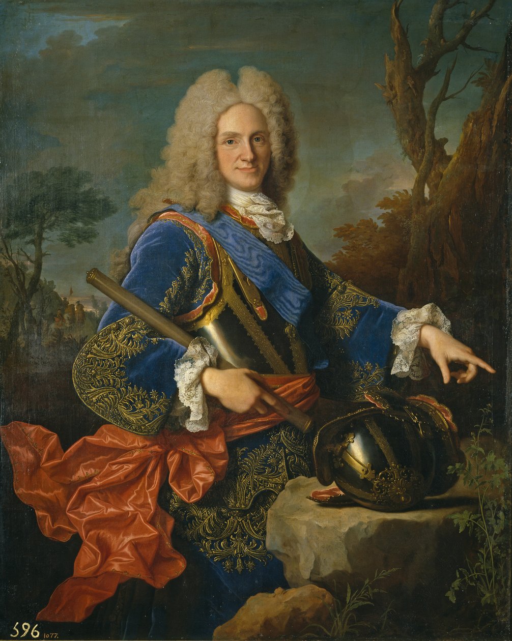 Portræt af Filip V 1683-1746, konge af Spanien, 1723 af Jean Ranc