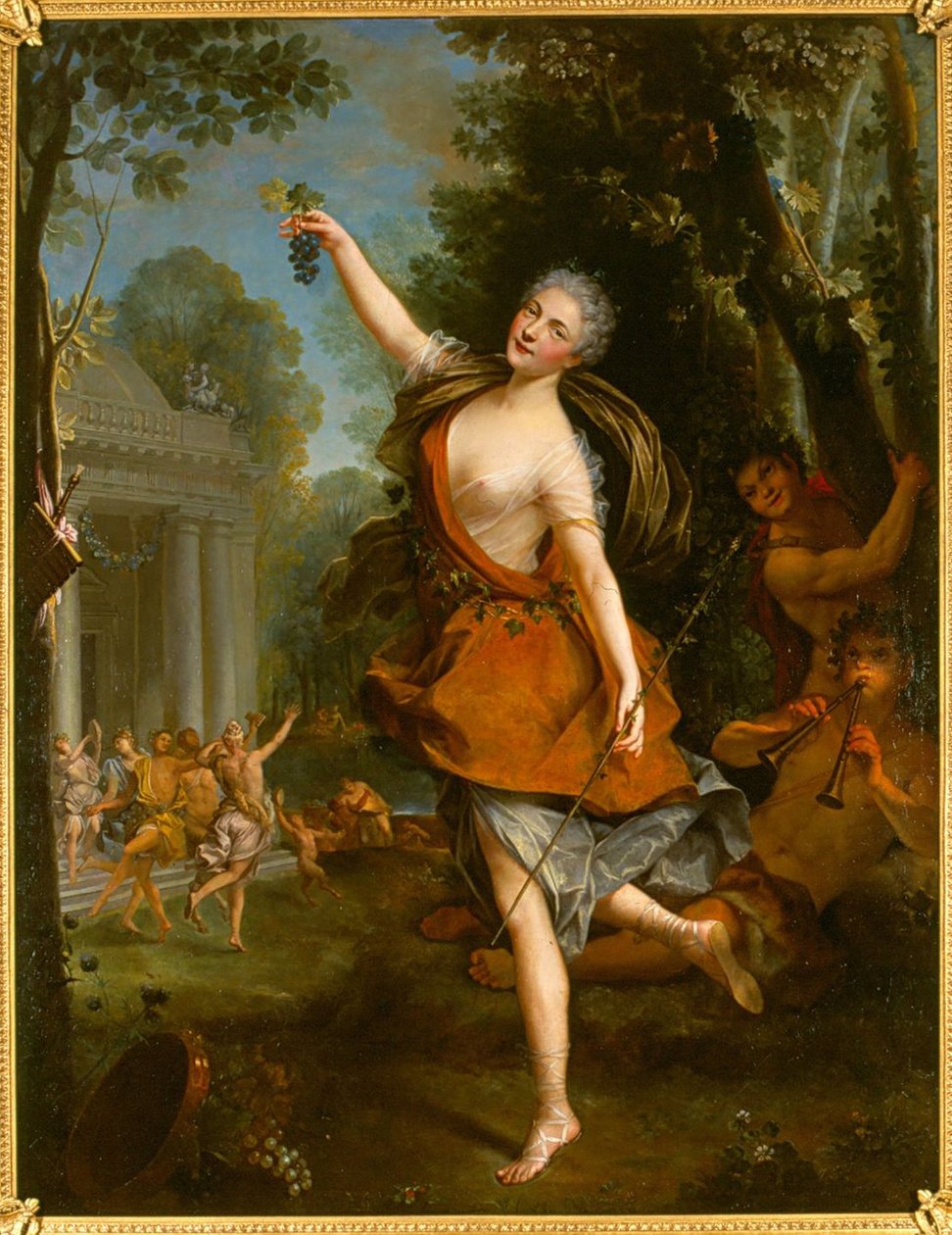Françoise Prévost som Philomèle i operaen af ​​Louis Lacoste af Jean Raoux