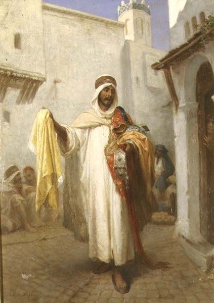 Gadesælgeren af Jean Raymond Hippolyte Lazerges