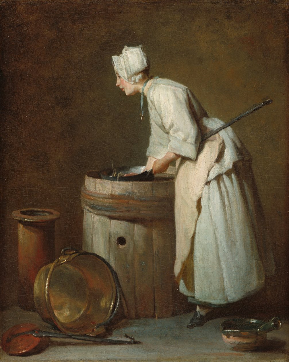 Bryggeripigen af Jean Baptiste Simeon Chardin