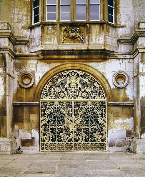 Porte fra Burghley House, 1710 af Jean Tijou