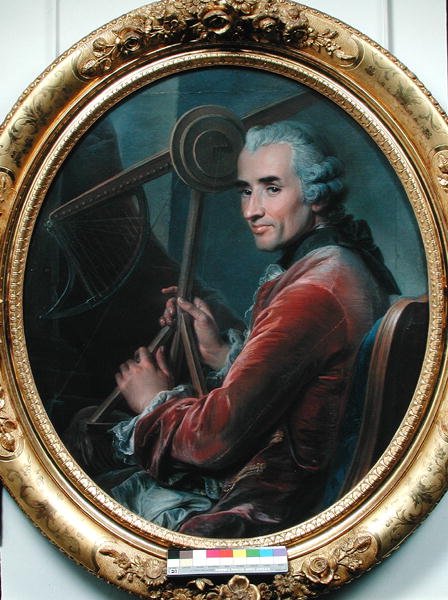 Portræt af Antoine-Joseph Loriot (1716-82) 1763 af Jean Valade