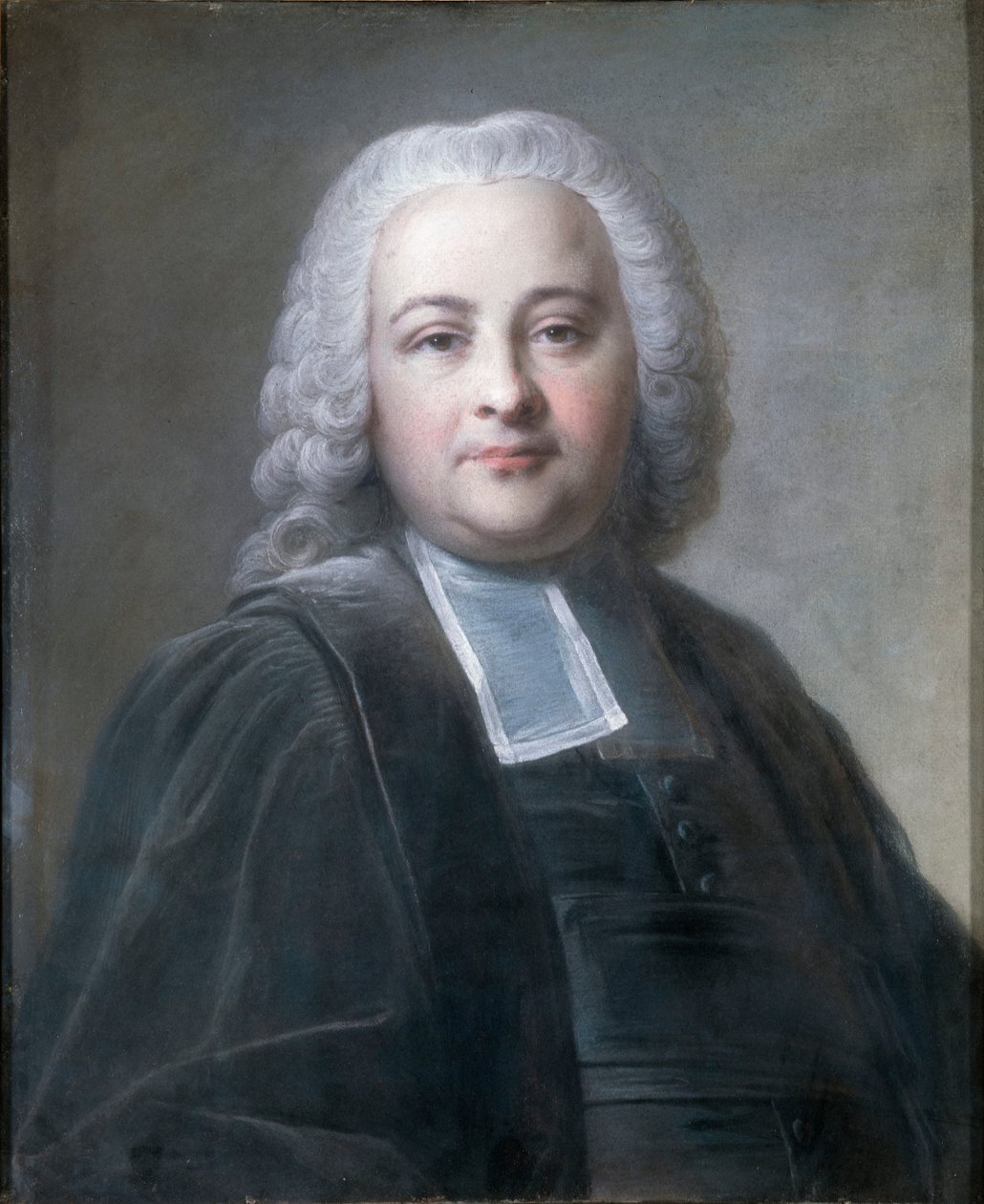 Portræt af Guillaume-Christien de Lamoignon de Malesherbes 1721-1794. af Jean Valade