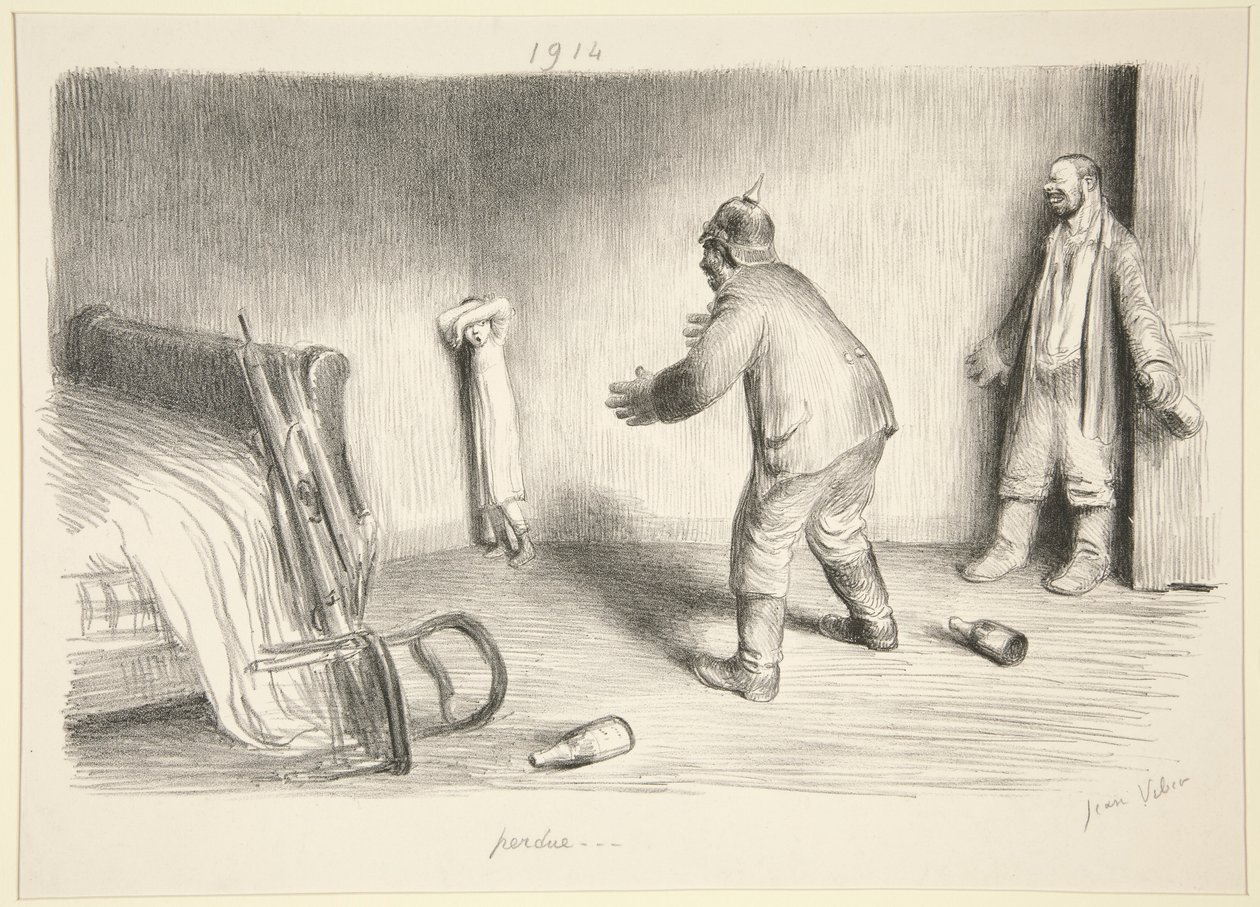 Perdue af Jean Veber