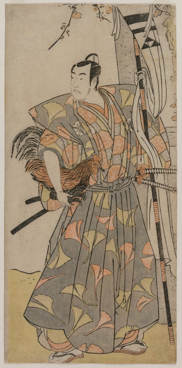 Skuespiller Matsumoto Kōshirō IV af Jean Victor Bertin