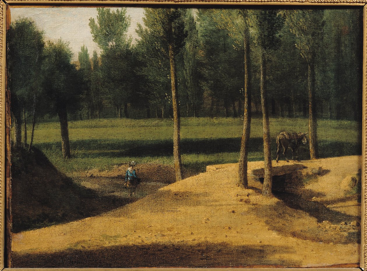 Omgivelserne omkring Bievre, ca.1808-10 af Jean Victor Bertin