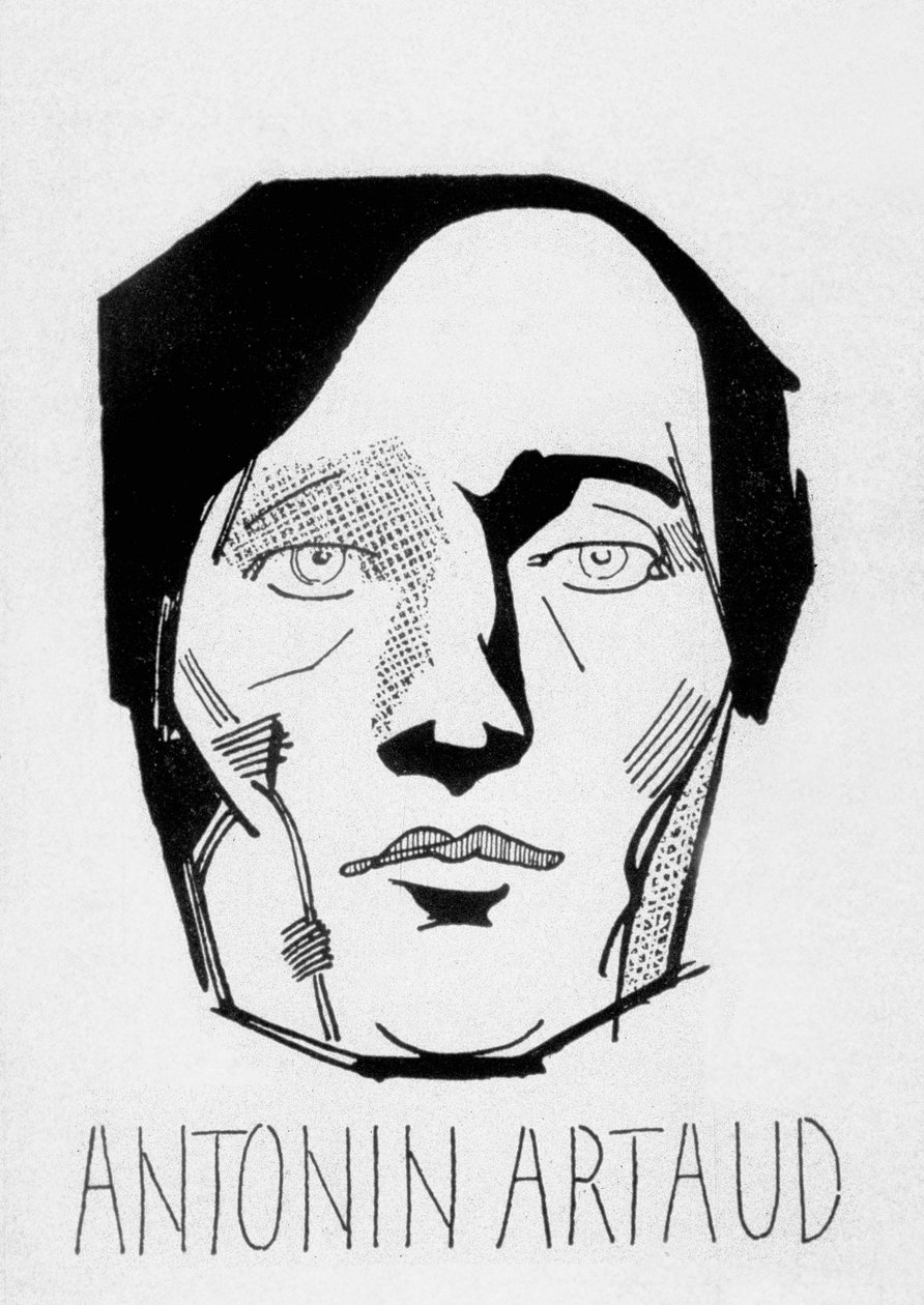 Antonin Artaud (litografi) af Jean de Bosschere