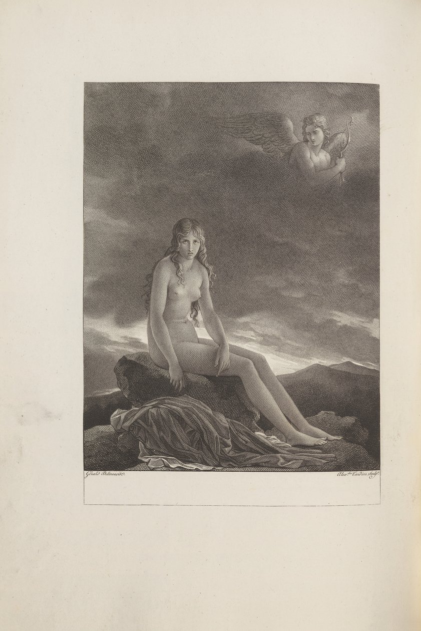 Kærligheden til Psyche og Amor efterfulgt af Adonis, digt af Jean de la Fontaine
