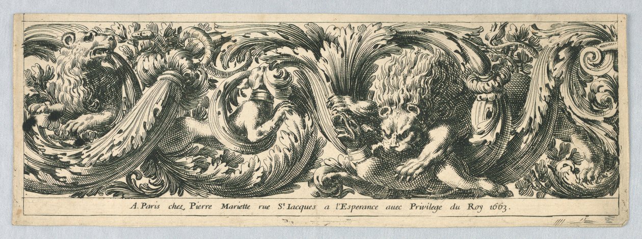 Frise af Jean le Pautre