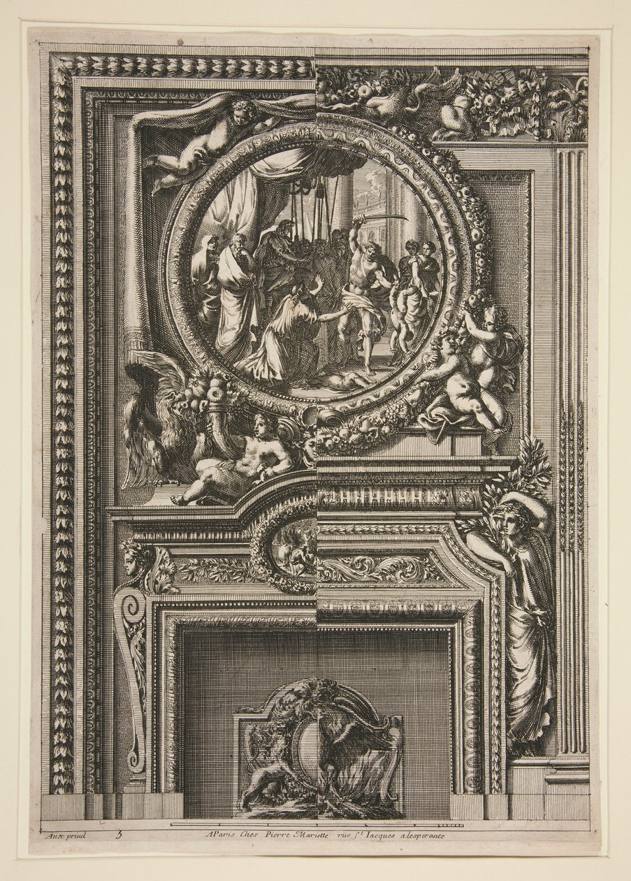 Store romerske pejse af Jean le Pautre
