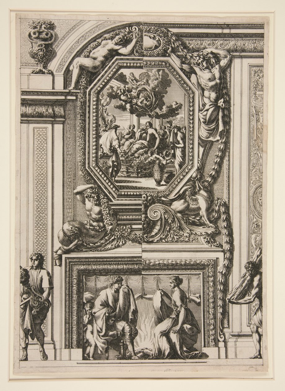 Store romerske pejse af Jean le Pautre