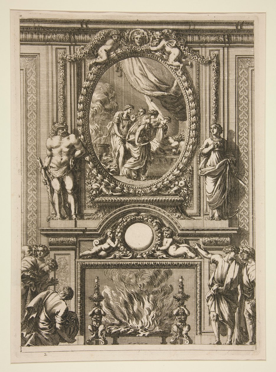 Store romerske pejse af Jean le Pautre