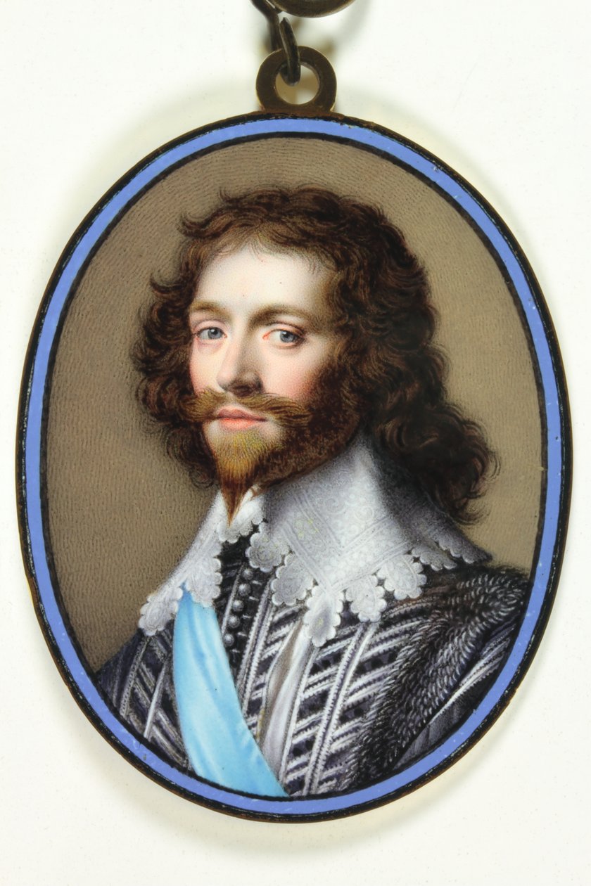 George Villiers af Jean the Elder Petitot