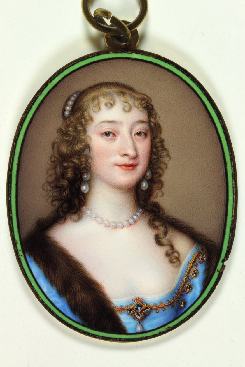 Lady Catherine Manners, hertuginde af Buckingham af Jean the Elder Petitot