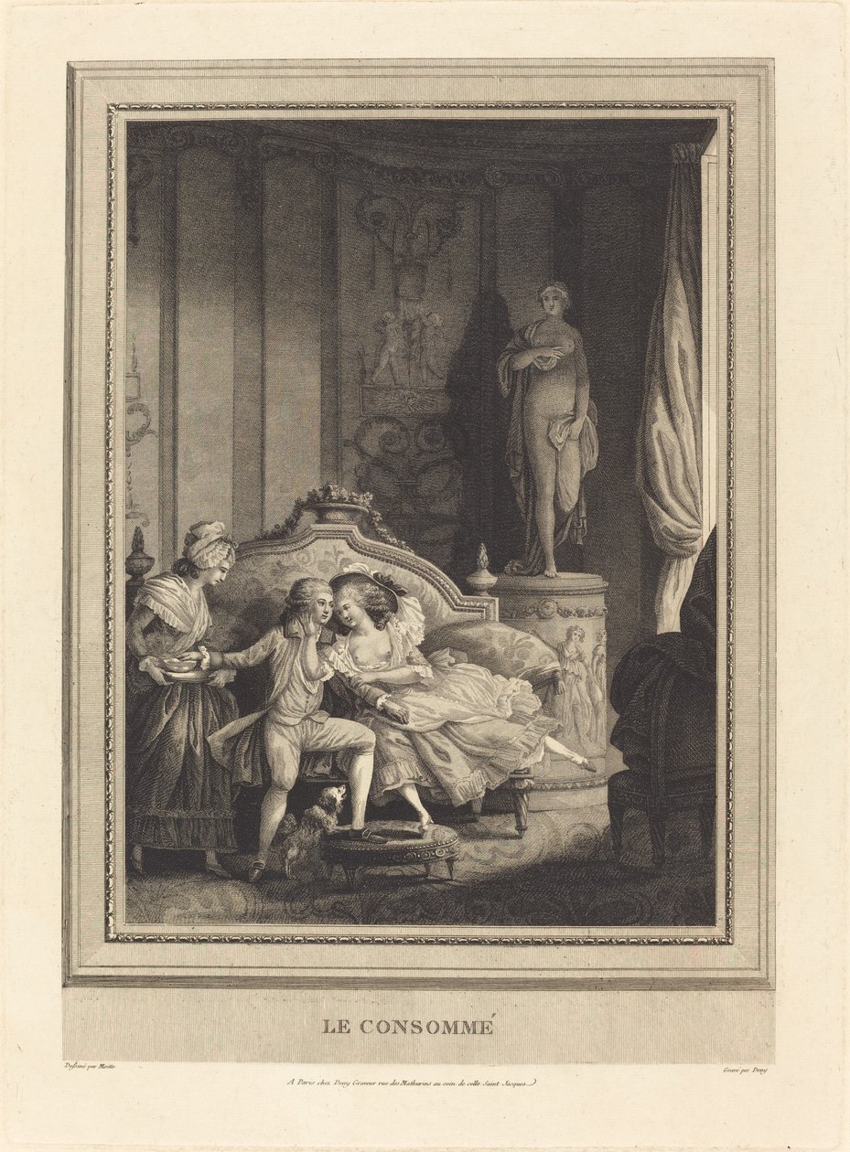 Forbruger det af Jeanne Deny or Martial Deny after Niclas Lafrensen II