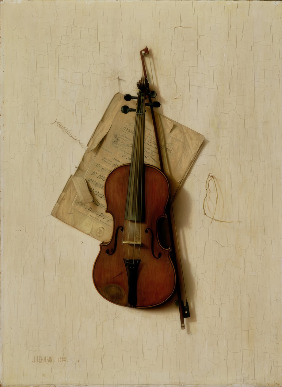 Den gamle violin af Jefferson David Chalfant