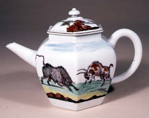 Chelsea tekande, ca.1755 (porcelæn) af Jefferyes Hammett ONeale