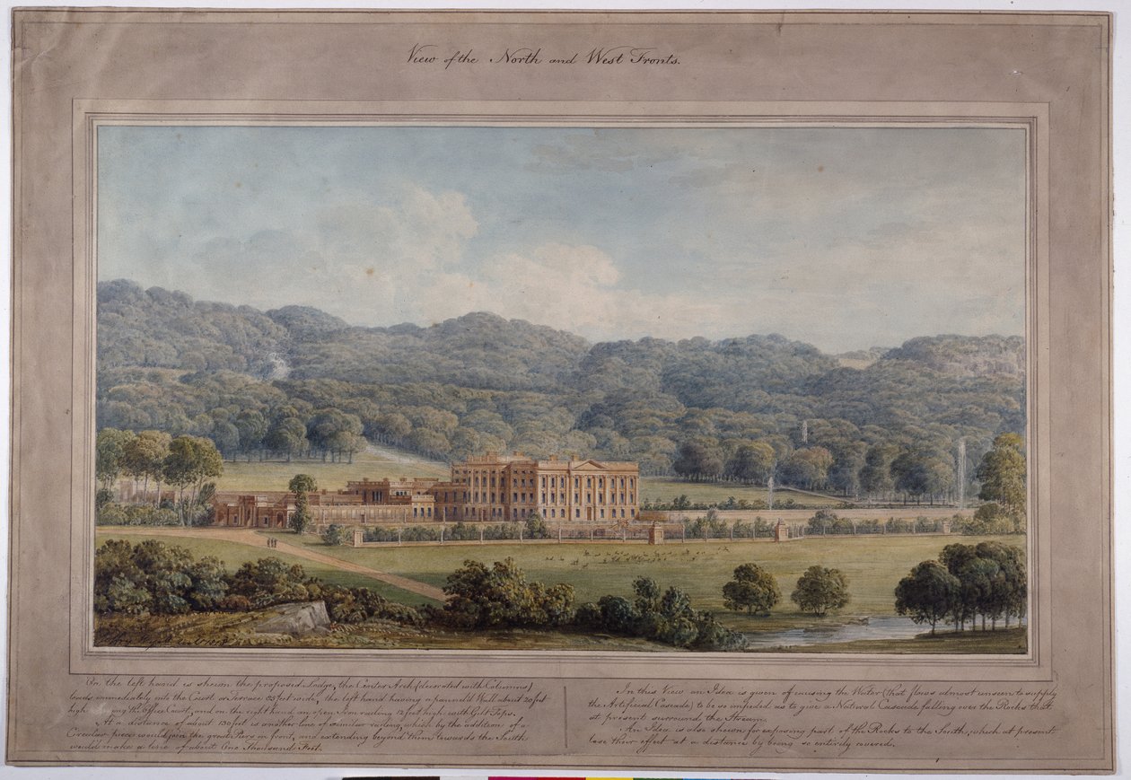 Chatsworth House af Jeffry Wyatville