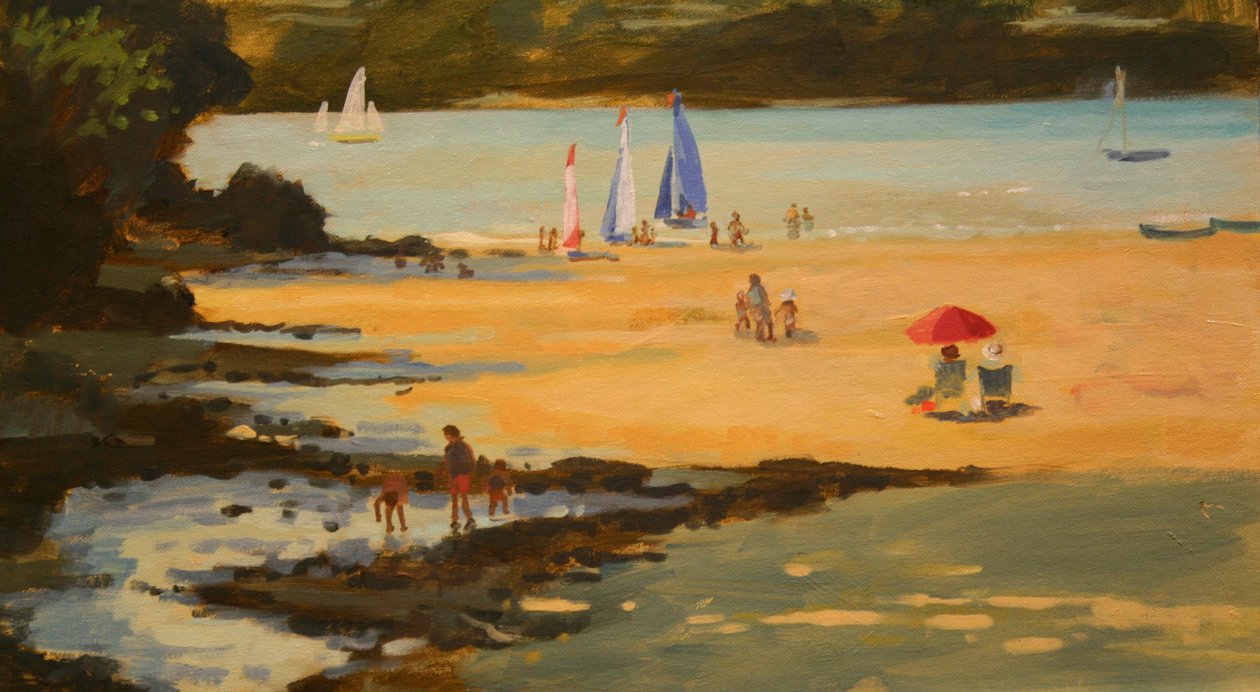 Salcombe - Millbay, 2011 af Jennifer Wright