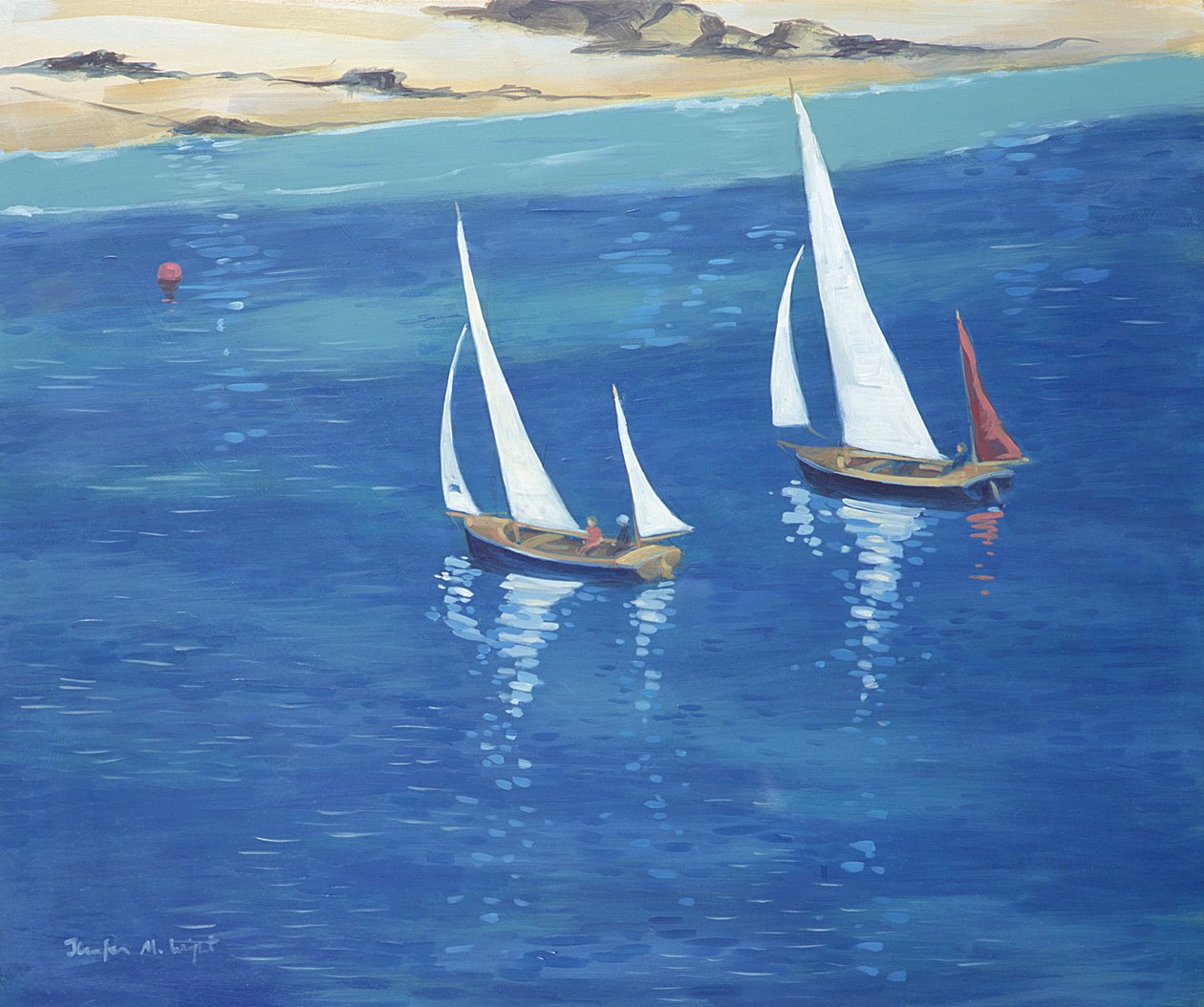 Salcombe - Racing Yawls, 2000 af Jennifer Wright