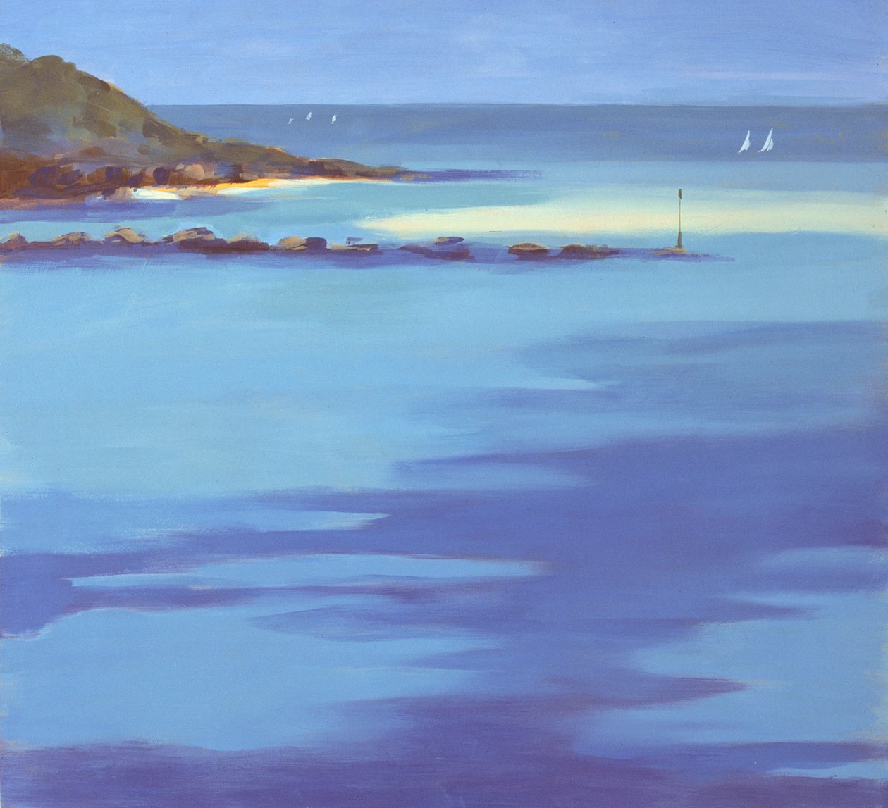 Salcombe, The Bar, 2000 af Jennifer Wright