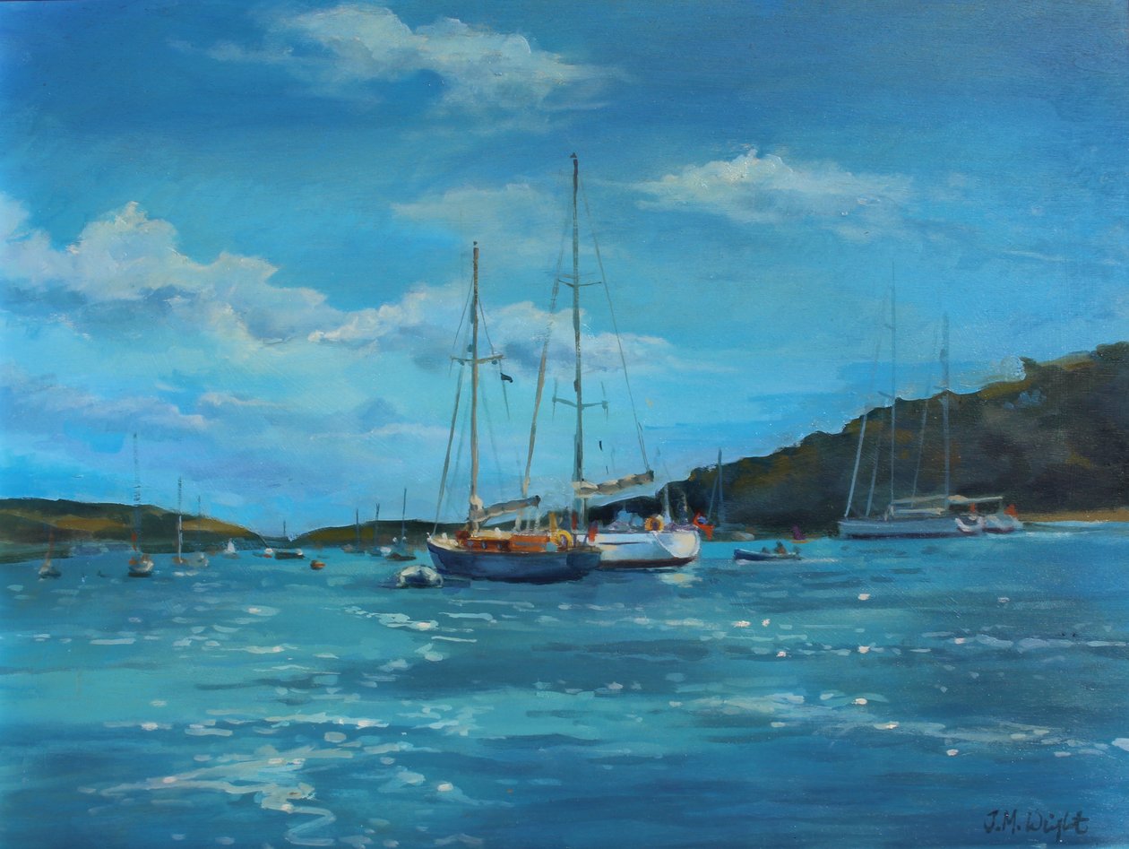 Salcombe Yachts, perfekt dag af Jennifer Wright